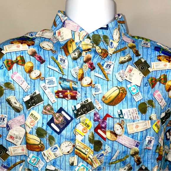 Michael’s 100% Linen Men’s Shirt. Size Medium. NWT. - Picture 3 of 12